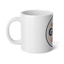 Cheerful Jumbo Mug, 20oz - "Have a God Day" Coffee Cup for Morning Motivation, Gift for Friends, Inspirational Drinkware