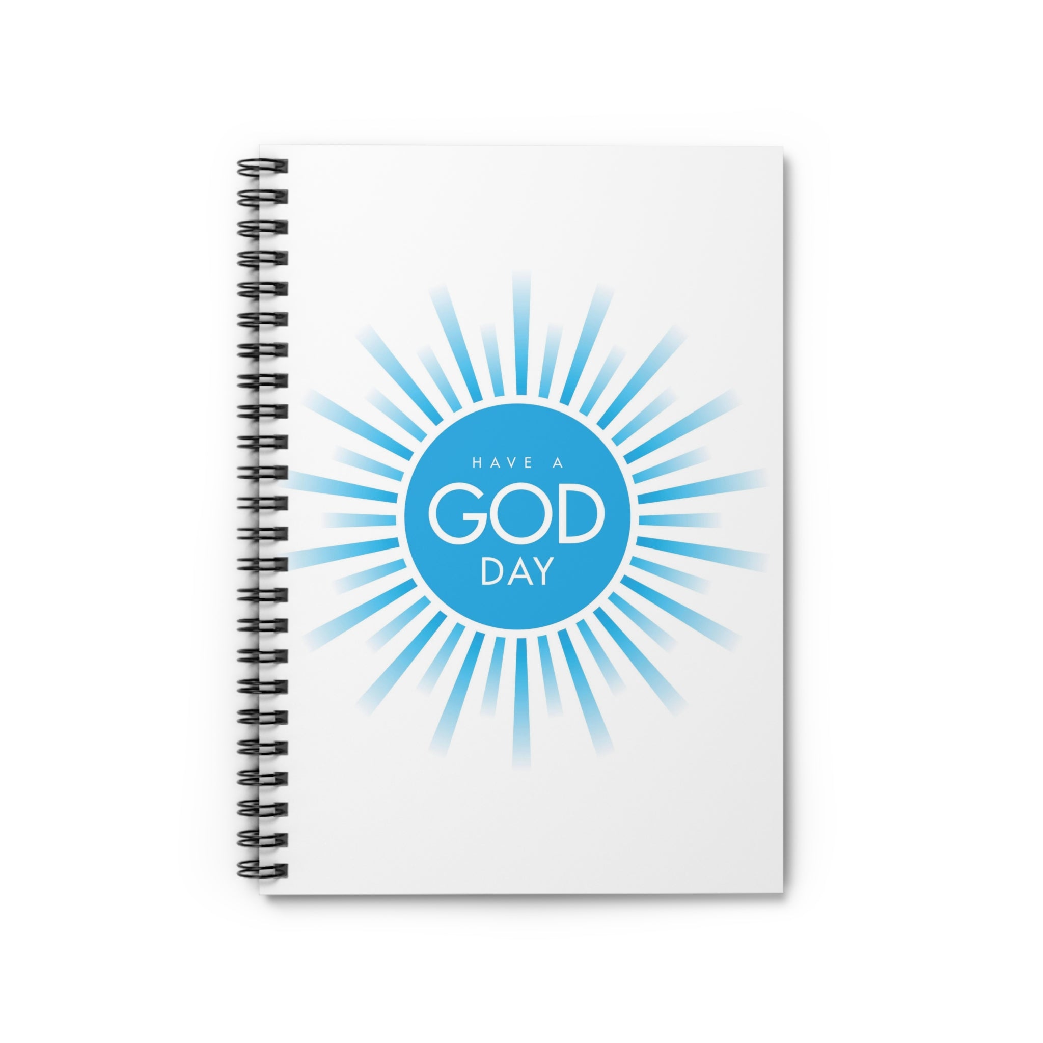 Inspirational Notebook - Have a God Day, Motivational Journal, Faith-based Gift, Prayer Diary, Daily Planner, Bible Notes