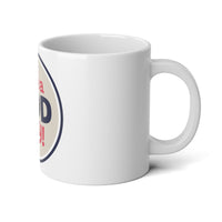 Cheerful Jumbo Mug, 20oz - "Have a God Day" Coffee Cup for Morning Motivation, Gift for Friends, Inspirational Drinkware