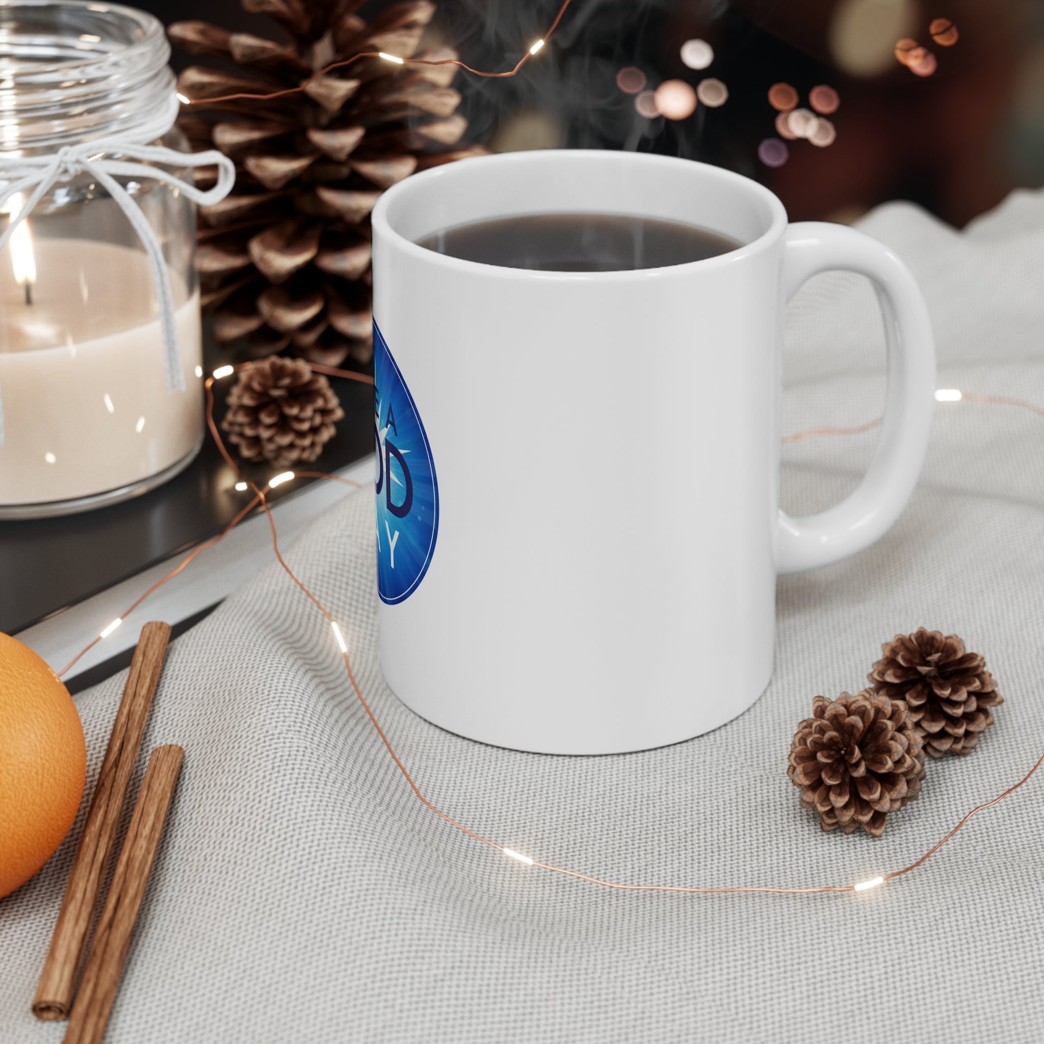 Inspirational Coffee Mug, Have a God Day Mug, Motivational Gift, Spiritual Tea Cup, Positive Vibes Drinkware, Birthday Present, Daily [...]